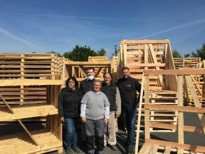 Visite de l’activité palette à la Chapelle Basse Mer