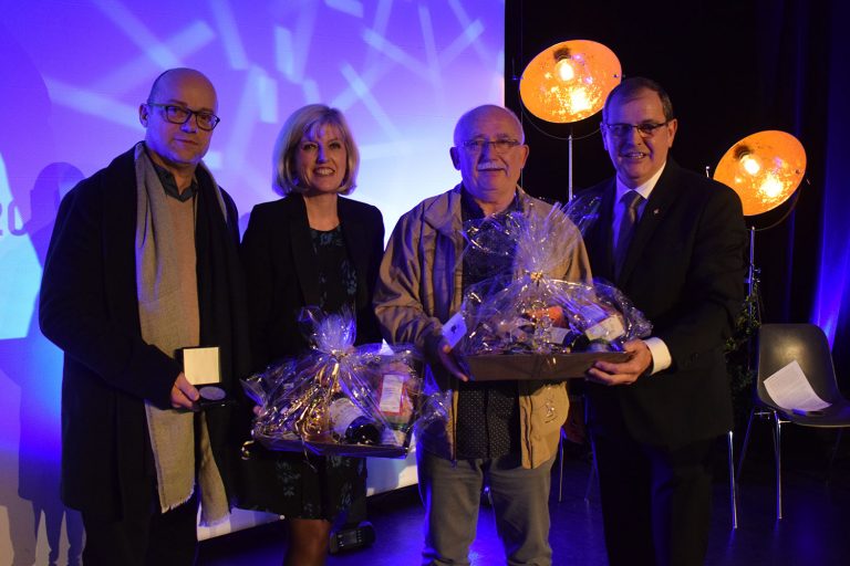 Remise de la médaille